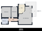 Bild - Drei Zimmer Wohnung mit Eckbalkon