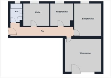Renovierte drei Zimmer Wohnung mit Loggia und Garage, 85053 Ingolstadt, Etagenwohnung