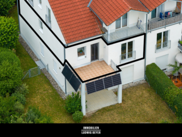 Sonnige drei Zimmer Wohnung mit großzügigen Balkon, 85049 Ingolstadt / Gerolfing, Etagenwohnung